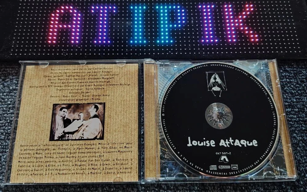 🌟 Louise Attaque - de cultklassieker uit de jaren 90 die je absoluut moet hebben! 💎 – photo 3